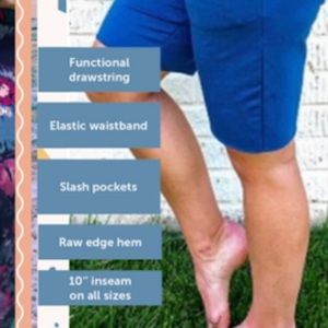 New Medium LLR Blue Jamie Shorts